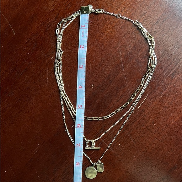 JCREW ⭐️ Gold Layered Necklace - Picture 12 of 14